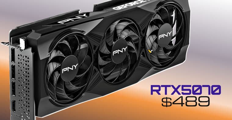 Снижение цены GeForce RTX 5070 в США приближает ее к среднему ценовому сегменту — VideoCardz