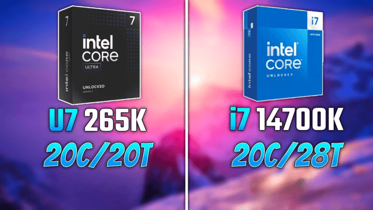 Tom's Hardware сравнил Core i7-14700K и Core Ultra 7 265K в 16 играх и 5 приложениях