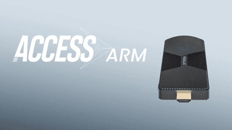 В продажу поступил крошечный безвентиляторный ПК Azulle Access ARM с прямым подключением к HDMI