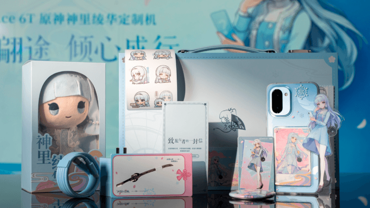 Анонсирован OnePlus Ace 6T в дизайне по мотивам Genshin Impact с богатым комплектом поставки