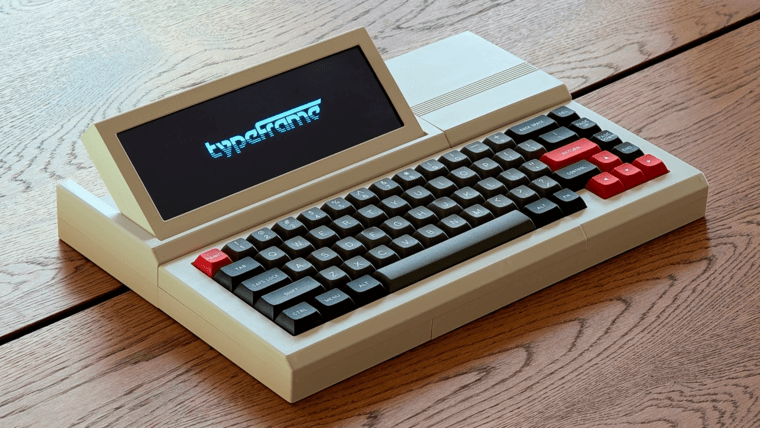 Представлен ПК Typeframe PX-88 в ретро-дизайне — такой можно собрать своими руками