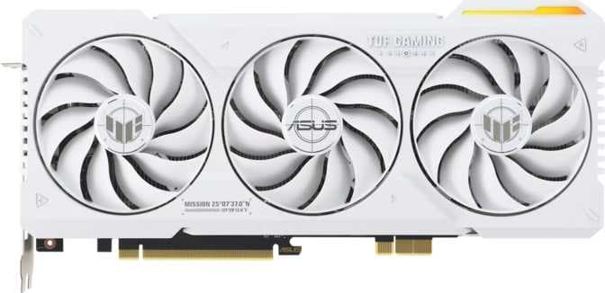 ASUS TUF GAMING GEFORCE RTX 4070 TI SUPER BTF WHITE EDITION