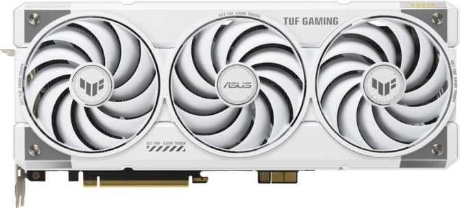 ASUS TUF GAMING GEFORCE RTX 5070 TI BTF WHITE OC EDITION