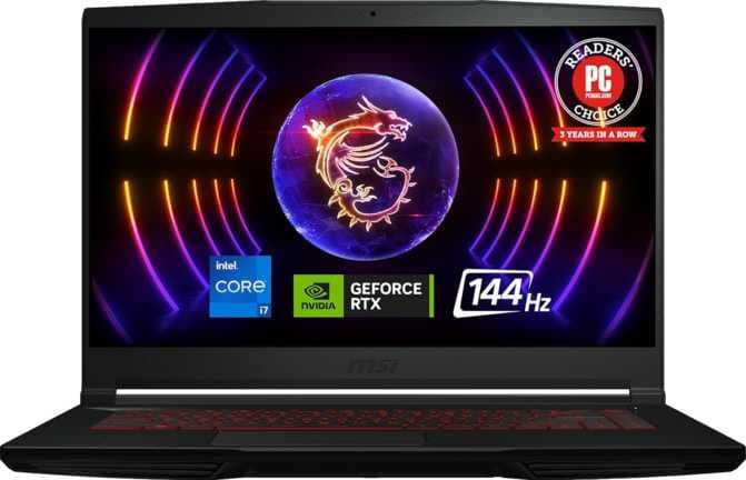 MSI GF63 THIN 12VE 15.6" FHD INTEL CORE I7-12650H 2.3GHZ / NVIDIA GEFORCE RTX 4050 LAPTOP / 16GB RAM / 1TB SSD