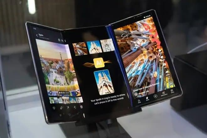 Рассекречен тройной смартфон Samsung