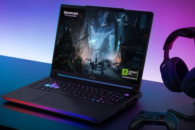 В России представили самые мощные ноутбуки года от MSI