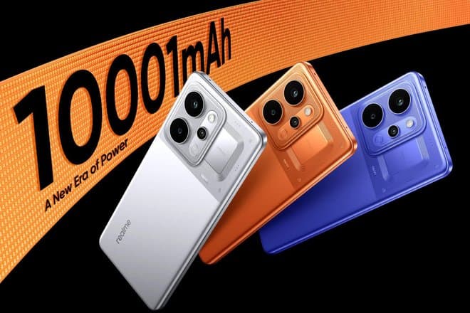 Смартфон realme P4 Power с батареей 10 001 мАч вышел официально