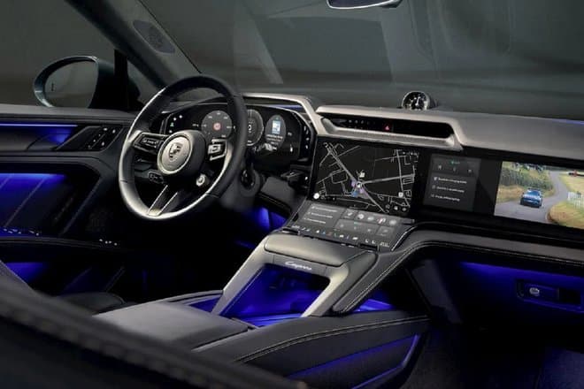 Новый Porsche Cayenne получил изогнутый экран в салоне (фото)