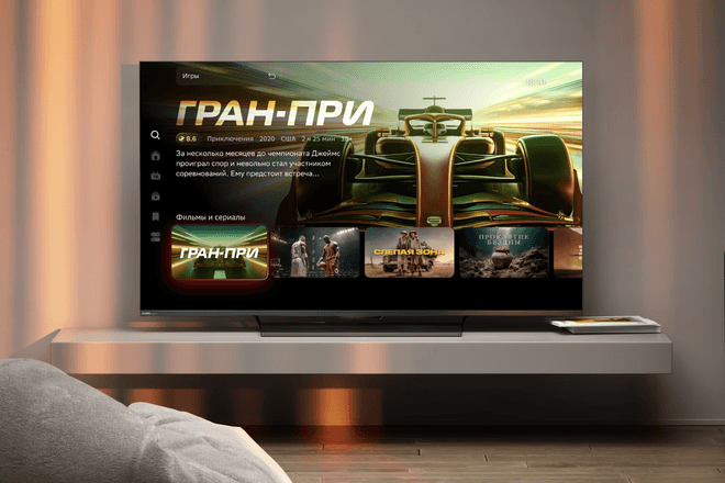 Представлены телевизоры Сбер 8000: QD-miniLED матрица и «ГигаЧат»
