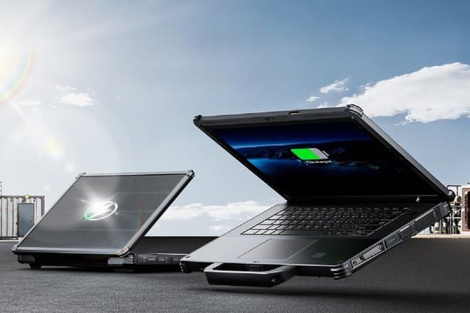 Представлен первый защищенный ноутбук на солнечных батареях