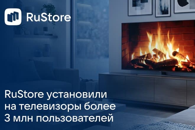 RuStore установили на телевизоры более 3 млн пользователей