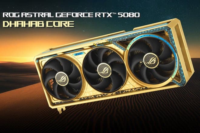 Стала известна цена золотой видеокарты ASUS в России