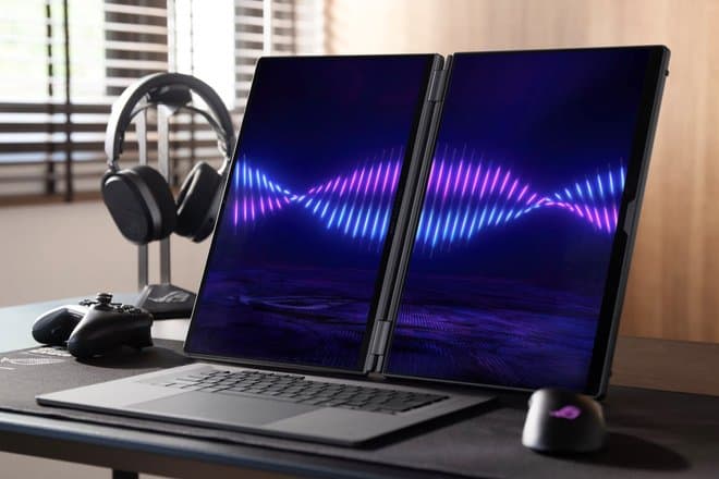 ASUS открыла предзаказы на двухэкранный ноутбук Zephyrus Duo