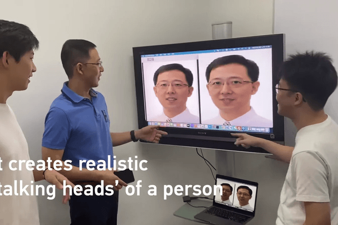 Как выглядит фото человека, «ожившее» по звуку его голоса (видео)