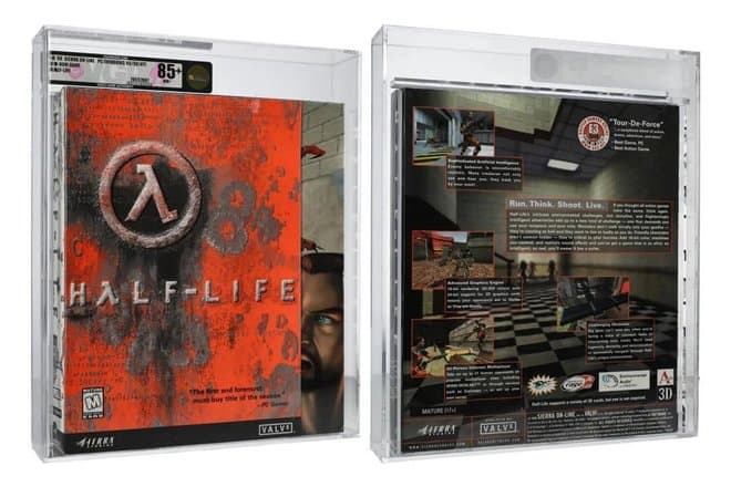Запечатанная Half-Life установила рекорд среди ПК-игр на аукционе