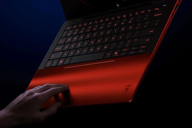 HP совместно с Ferrari представила «гоночный» ноутбук