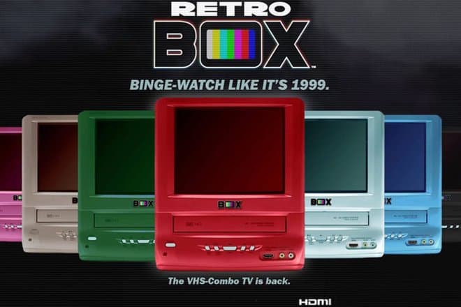 В США выпустят ретро-телевизор со встроенным VHS-проигрывателем