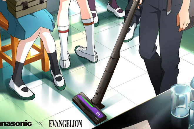 Panasonic представила пылесос и отвертку в стиле «Евангелиона»