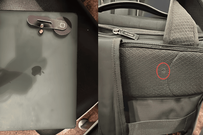 MacBook спас китайского туриста от пули