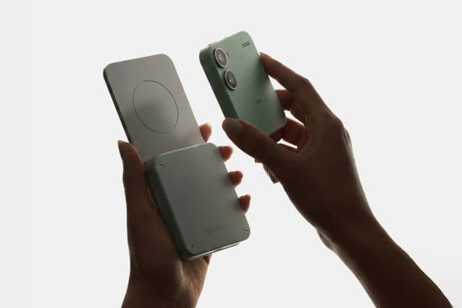 В сети показали Twin Phone — смартфон, который можно разделить пополам