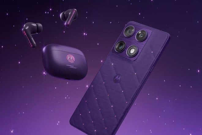 Motorola представила люксовые смартфон и наушники с кристаллами Swarovski