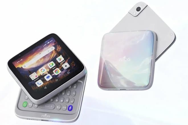 Представлен крохотный квадратный смартфон Frog RS1