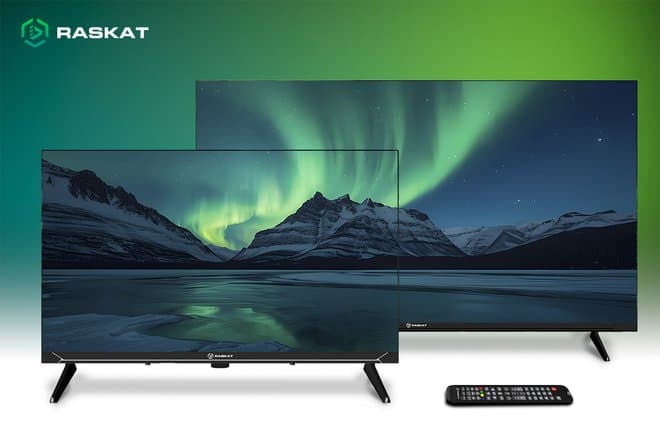 В России появился Raskat — новый отечественный бренд неумных телевизоров