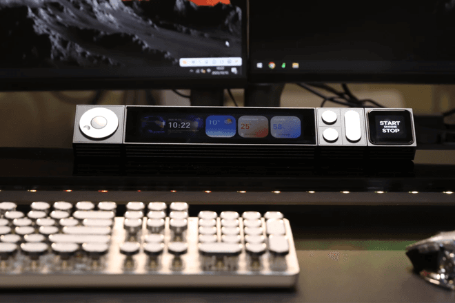 Представлен UltraBar X: модульный магнитный центр управления для компьютера